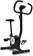 Ffitness FLC201BN Vélo d'appartement Easy Belt workout à la maison, cardio, fitness, entraînement, corps, amincissement, cellulite musculation, jambes résistan, Intérieur, Selle réglable