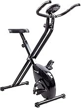 TechFit Velo d'appartement - Velo Appartement Pliable pour Adultes, Positions Verticales pour Vélos Indoor Cycling, 8 Niveaux de Résistance Magnétique et Capteur de Pouls
